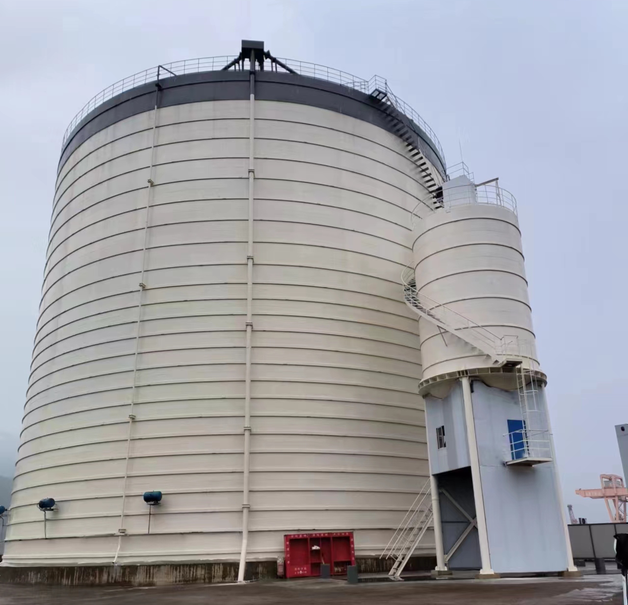 浩口原种场10万吨水泥钢板库