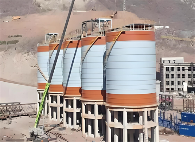 浩口原种场高架钢板仓